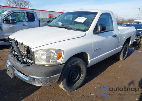 2008 Dodge Ram 1500 St/Sxt z USA, uszkodzony, nr VIN 1D7HA16K38J133667